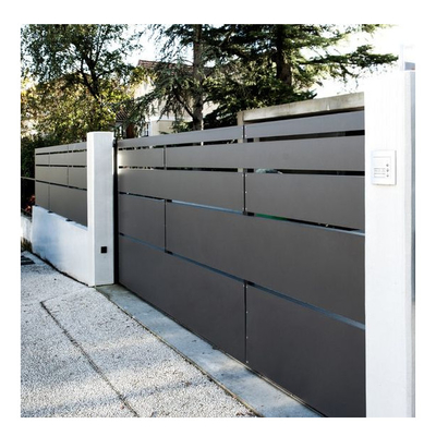 Γλιστρώντας Driveway Γκέιτς, maingate επεξεργασμένου σιδήρου σχέδιο εισόδων ασφάλειας