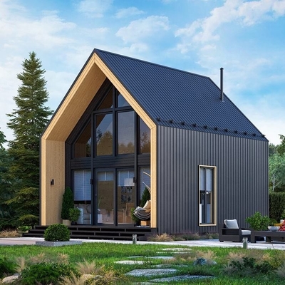 Foshan εργοστασίων άμεση φορητή εγχώριων κήπων Prefab βίλα χάλυβα σπιτιών ελαφριά