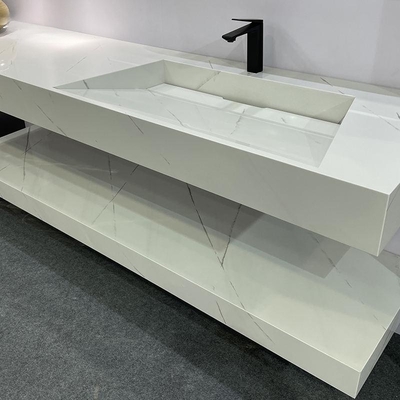 Washbasin νέος ιταλικός σχεδίου άσπρος χρώματος υγειονομικός εμπορευμάτων νεροχύτης λεκανών πλυσίματος λουτρών διπλός