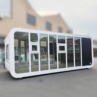 Μεταφορτωτό Prefab House Μικρό σπίτι Apple Cabin Container για κάμπινγκ