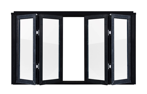 Soundproof 1.6mm παχιά πανοραμικά παράθυρα αντίκτυπου τυφώνα αργιλίου παραθύρων γυαλιού