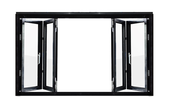 Soundproof 1.6mm παχιά πανοραμικά παράθυρα αντίκτυπου τυφώνα αργιλίου παραθύρων γυαλιού