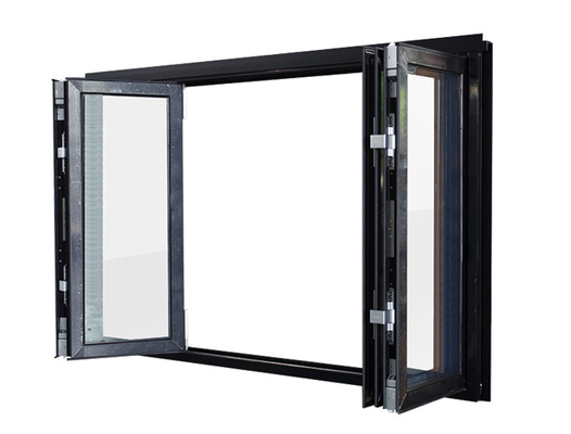 Soundproof 1.6mm παχιά πανοραμικά παράθυρα αντίκτυπου τυφώνα αργιλίου παραθύρων γυαλιού