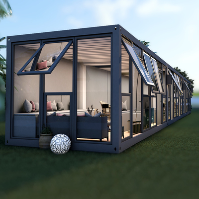 Κινητό Prefab σπίτι 20ft εμπορευματοκιβωτίων Carport καμπίνα μεταφορικών κιβωτίων