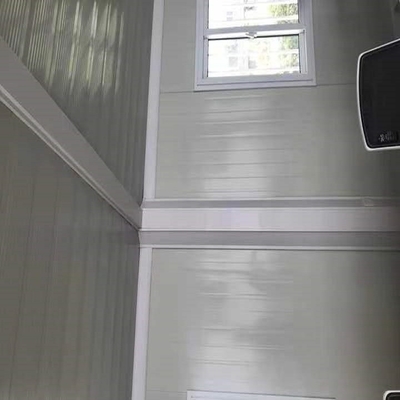 Με τρία υπνοδωμάτια Prefab σπίτι 40ft εμπορευματοκιβωτίων αργιλίου επίπεδο σπίτι μεταφορικών κιβωτίων πακέτων