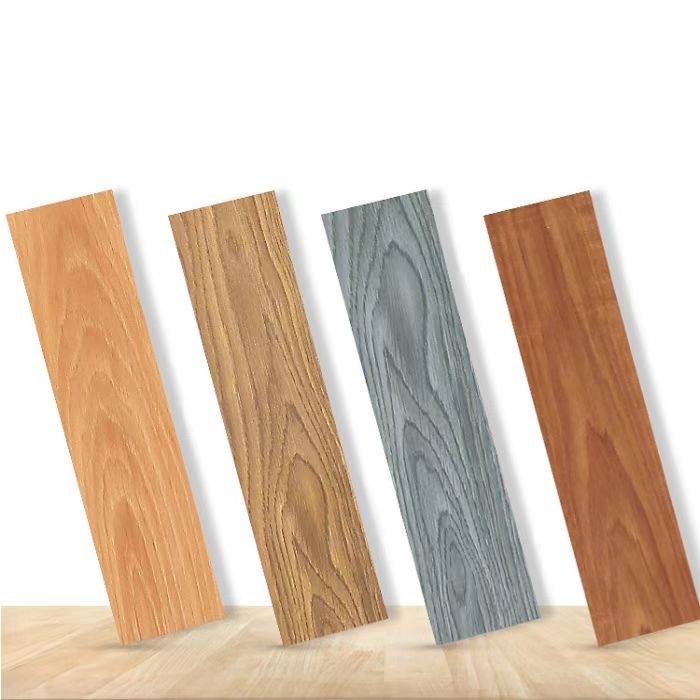 1.5mm 5.0mm παχύ ξύλινο σιταριού βινυλίου δάπεδο PVC SPC κεραμιδιών LVT πολυτέλειας βινυλίου
