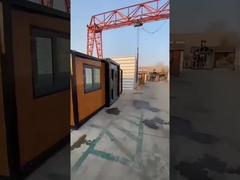 Η σύγχρονη εγχώρια κινητή περιουσία βιλών πολυτέλειας προκατασκεύασε το εκτάσιμο στέλνοντας σπίτι εμπορευματοκιβωτίων πλαισίων γραφείων