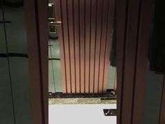 Νέες Μοντέρνες Μεταλλικές Επίπεδες Εξωτερικές Πόρτες Ασφαλείας Ατσάλινες Ξύλινες Πόρτες Τουρκική Πόρτα